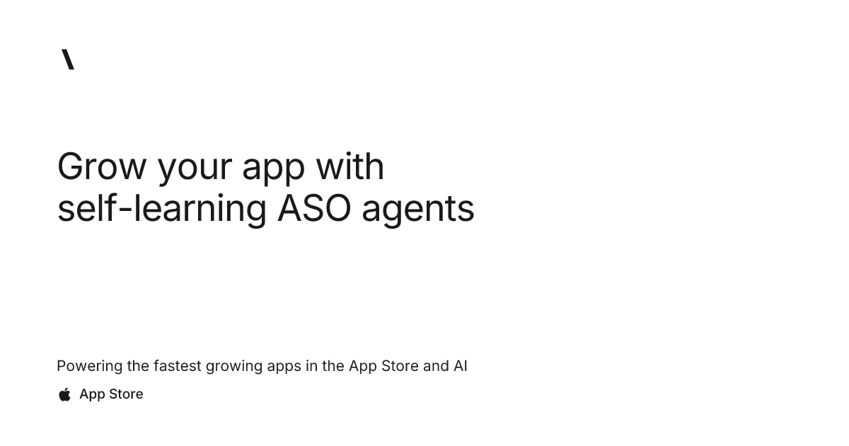 Spek - Grow your app with self-learning AI ASO agents.